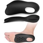 Xspring Ortopedik Tabanlık, Plantar Fasiit Rahatlatıcı Tabanlık, Ergonomik Tasarımlı Ortopedik Ayakkabı Tabanlığı, Düz Taban ve Yüksek Kavis için Destek, Aşırı Pronasyon Kontrolü (S)