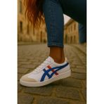 Xstreet Tayger Kalın Taban Unisex Spor Ayakkabı Kaymaz Taban Sneakers - Beyaz - Kırmızı