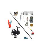 Xt1 Tele 360Cm 3.00Lbs Quick Runshift 6000 Fs Profesyonel Sazan Kıyı Olta Takımı Seti