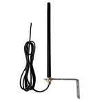 Xtahdge 868mhz Harici Anten Uzatılabilir Uzaktan Kumanda Mesafesi 200 Metreye Kadar Garaj Kapısı Kapısı Anten Sinyal Güçlendirici, SMA-Erkek GSM GPRS Omni Anten Cihaz Alıcıları Alarm Sistemi 82ft Kab