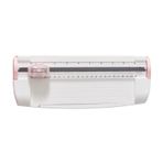 Xtahdge ortable A5 Kayar Kağıt Kesici 23 cm/9.1 Inç Kesim Uzunluğu Kağıt Düzeltici Scrapbooking Aracı DIY Craft Kağıt Karton Fotoğraflar Resimler için Mat Kesme Makinesi Ofis Ev Gereçleri