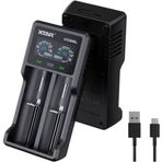 Xtar VC2SL LCD Ekran Şarj Edilebilir Piller İçin Hızlı Akıllı Şarj Cihazı