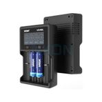 Xtar Vc4sl Lcd Ekranlı Pil Şarj Aleti 4'lü 18650 21700 Li-ion Ni-mh Akıllı Hızlı Şarj
