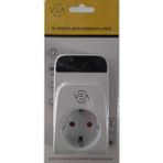 Xtechnx Vea VE-25530 15A 3520W Tekli Dijital Göstergeli Akım Korumalı Priz Aşırı Yüksek Gerilim