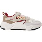 Xtep 976119320006 Beyaz-Sarı Retro Sneaker Ayakkabı - Beyaz - Sarı