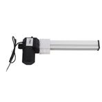 Xtevu Doğrusal Aktüatör, FY014 Mini Elektrik Aktüatörü 249mm Strok, 24V DC Push Rod Motor 4000N, Otomasyon Ekipmanı için Doğrusal Tahrik Sistemi, 4mm S İnme Hızı