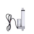 Xtevu Elektrik Aktüatörü, 100mm Stroke Doğrusal Sürücü 750N, 12V DC mini çubuk motoru, Robotik Otomasyon Sistemi için Doğrusal Hareket Silindiri (Actuator with Controller Remote Control)