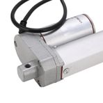 Xtevu Elektrik Aktüatörü, 250mm İnme Doğrusal Sürücü 12V 750N, Palet Otomasyonu için Mini Hareket Motoru, Robotik Tarım Sistemi için Doğrusal Aktüatör (Actuator with Controller Remote Control)