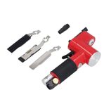 Xtevu mini düz çizgi hava zımpara, pnömatik parlatıcı 14000rpm, 1 4 inç pt alımı, ahşap işleme için tek vida sabitleme