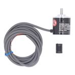 Xtevu Rotary Encoder, E6B2 CWZ6C Artımlı Encoder 2000p R Hareket kontrolü için 5 ila 24VDC güç girişi, yüksek hassasiyetli döner sensör