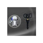 XTOOL Ts100r Çift Frekanslı Kauçuk Versiyon Programlanabilir Lastik Basıncı Izleme Sistemi Sensörü
