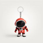 Xtoys Astronot Anahtarlık Sevgiliye TAİ, TEİ, Aselsan Çalışanlarına Özel Hediye Araba Aksesuarı | Orbitto