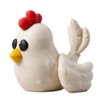 Xtoys Tavuk Figürü Anahtarlık, Hediyelik Çanta Aksesuarı ve Hareketli Oyuncak | BawkBawk