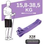 Xtr Fitness Powerband Direnç Lastiği Sert Mor 15,8-38,5 kg Fonksiyon Tipi Egzersiz Bandı