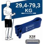 Xtr Fitness Powerband Direnç Lastiği ve Egzersiz Bandı Strong Yüksek Sertlik Lacivert