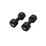 Xtr Fitness Vinyl Neoprene Dambıl Seti 2 Adet 5 Kg