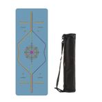 Xtr Fitness Yoga Matı Rainbow Series Navy 5 Mm 183 Cm x 68 Cm