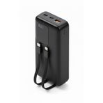 XTRIKE ME 20.000 mAh PD 22.5W Süper Hızlı Şarj Powerbank - Dahili 4 Kablolu ve Dijital Göstergeli