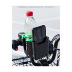 XTRIKE ME Telefon Bölmeli Bisiklet Suluk Tutucu - Motosiklet ve Bebek Arabası Uyumlu, Ayarlanabilir zr831