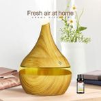 Xtrike Me Ultrasonik Hava Nemlendirici - Buhar Makinesi ve Aroma Difüzörü - Bebek Odası Hava Nemlendirici 300 ml - Açık Kahverengi