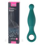 Xuanai Şarjlı Tırtıklı Anal Vibratör - Yeşil