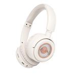 XuanGui Kulak Üstü Kulaklıklar Kablosuz Bluetooth, Hafif Katlanabilir Tasarım, 20H Çalma Süresi ve Bluetooth 5.3, Dahili HD Mikrofon, LED Işıklar, Ofis Seyahati için Mikro SD/TF Yuvası, Beyaz Q9