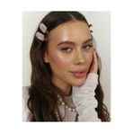 Xui Yeni Sezon Creation France İz yapmaz Kemik Mandal Casual Klips Toka 6,cm&1,5 cm İtal Toka