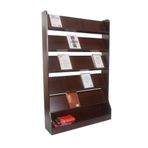 XUJUAN-0227 Yer dergisi standı, yerde duran gazetelik, ahşap bilgi standı, reklam saklama, yer dergi rafı (büyük)