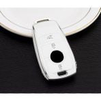 Xukey Mercedes B C E Sınıfı C180 C200 W205 W213 E200 300 Anahtar Kılıfı - Beyaz