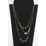 XUPİNG JEWELRY KALPLİ YILDIZLI KOLYE (Altın)