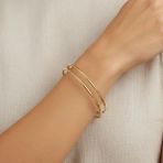 Xuping Jewelry Silindir Ajda Bilezik - 58