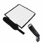 xut Flaş Difüzör Reflektör Flash Softbox - Flaş Işığı için Evrensel Bender Bükülebilir Katlanabilir Speedlite Fotoğrafçılık, Strobe Light Studio Ürün Portre Natürmort 25 x 22 cm, 1 adet