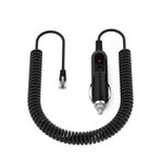 Xwartre Uniden Beltronics Valentine one and More için Radar Dedektörü Sarmal Güç Kablosu, Telefon Tipi Konnektörlü 12 V Araç Çakmağı Adaptörü (2,7 m Kablo)