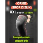 XXL beden 1 li 3D Örme Sporcu Dizlik – Ağrı Azaltıcı, Diz Koruyucu Nefes Alabilir, Kompresyon Destekli, Kaymaz, voleybol,fitnes,basketbol,doğa sporları
