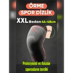 XXL beden 3D Örme Sporcu Dizlik – Ağrı Azaltıcı, Diz Koruyucu Nefes Alabilir, Kompresyon Destekli, Kaymaz, voleybol, fitness, basketbol, doğa sporları