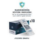 XXL Havlu Nano Gümüş Kedi Hijyen, Dış Parazit Bakımı Damla, Göz Kulak ve Ağız Temizleme