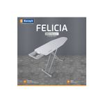 Xxx Lady Felicia Çelik Tabanlı Ütü Masası Monoblok Tabla 150x42x90 Cm