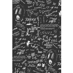 XXXTentacion Revenge 17 Bad Vibes Forever Notebook: Journal, paperback, 6x9 inches, 100 pages