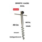 Xxxxl Fırtına Şemsiye Çadır Bahçe Kamp Plaj Yer Sabitleme Kazıgı