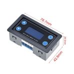 XY-WJ01 Zamanlayıcı Röle Modül DC 6-30V 1000w Anahtar Panel Tip