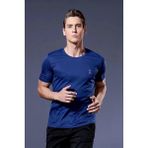 Xylon Mikro Polyester Nefes Alabilen Hafif Perform Antrenman Sporcu Erkek Tshirt - Lacivert - 2XL