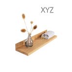 XYZ - Tekli Ahşap Duvar Rafı (35cm)