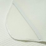 Y-74A Alptex Terletmeyen Sivi Geçirmez Bambulu Yatak Pedi