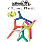 Y Borusu 5 Adet Y Boru Deney Ve İş Eğitimi Malzemesi Steleskop Ve Solunum Deneyi İçin Y Borusu Okul Deney