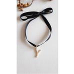 Y HARF TARZ İNCİLİ KURDELA CHOKER KOLYE