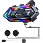 Y20 Max Kablosuz Motosiklet Kask Intercom - Renkli - 1