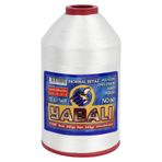 Yabalı 400 gr Polyester Dantel Ipliği No:60 Normal Beyaz 6 Kat (KIRIK BEYAZ)