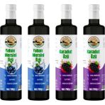 Yaban Mersini Özü 2*700 gr Karadut Özü 2*700 gr Toplam 4 Adet