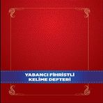 Yabancı Dil Fihristli Kelime Defteri 587507