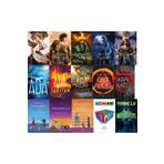 Yabancı Yayınları 15 Kitap Ciltli Macera Seti Ada Serisi-hava Uyanıyor Serisi-cadı Avcısı Serisi-warcross Seti ...